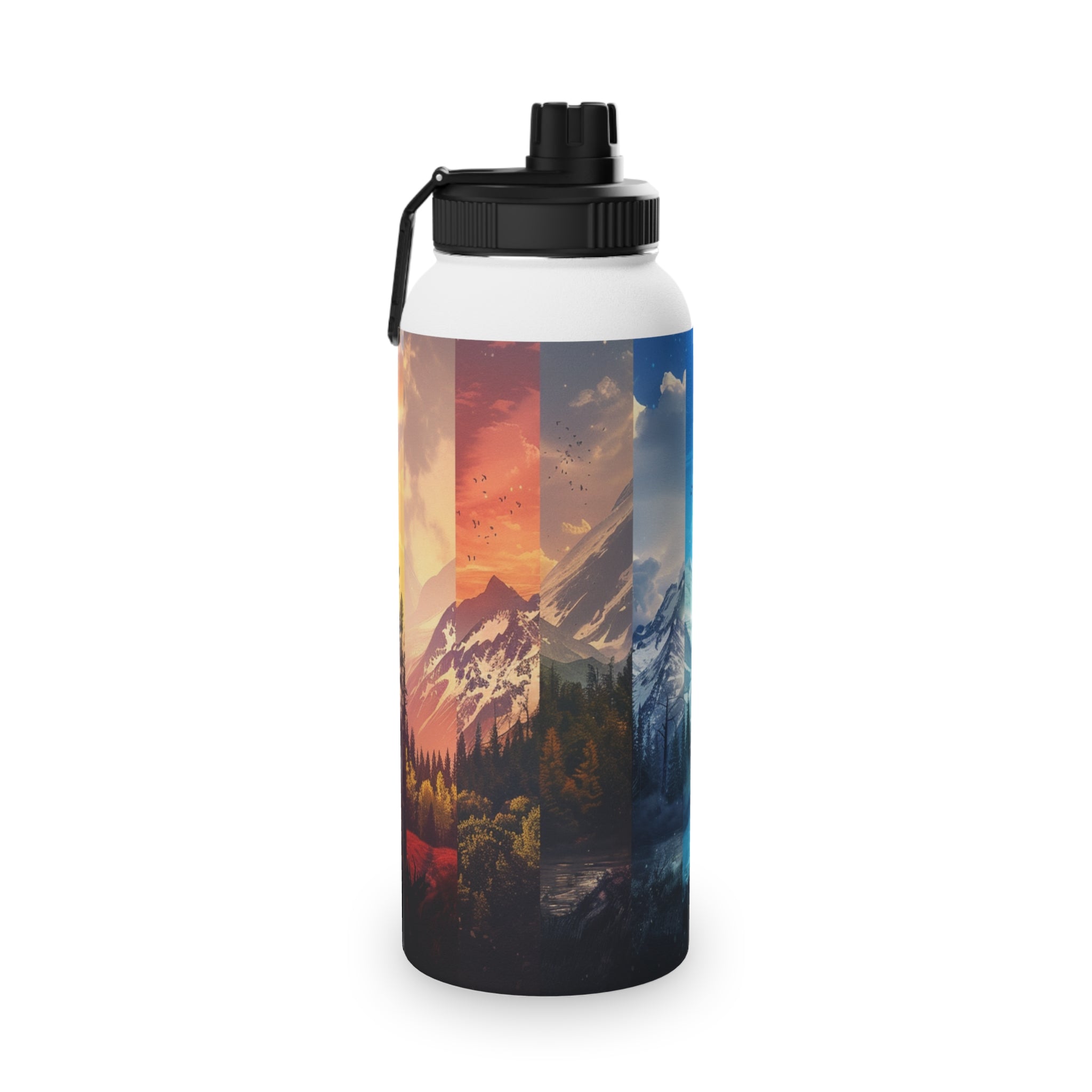 Stainless Steel Water Bottle, Sports Lid