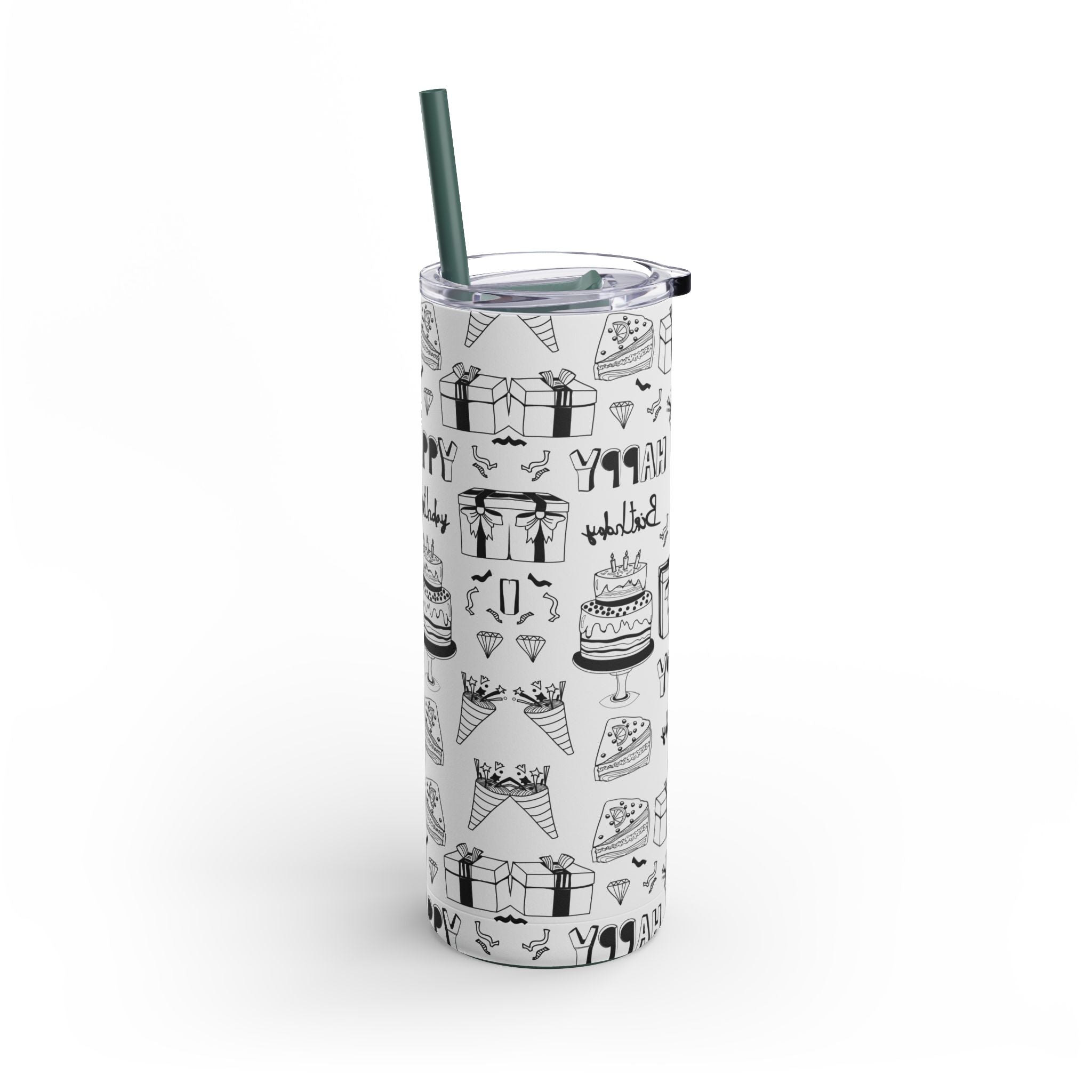 Skinny Matte Tumbler, 20oz