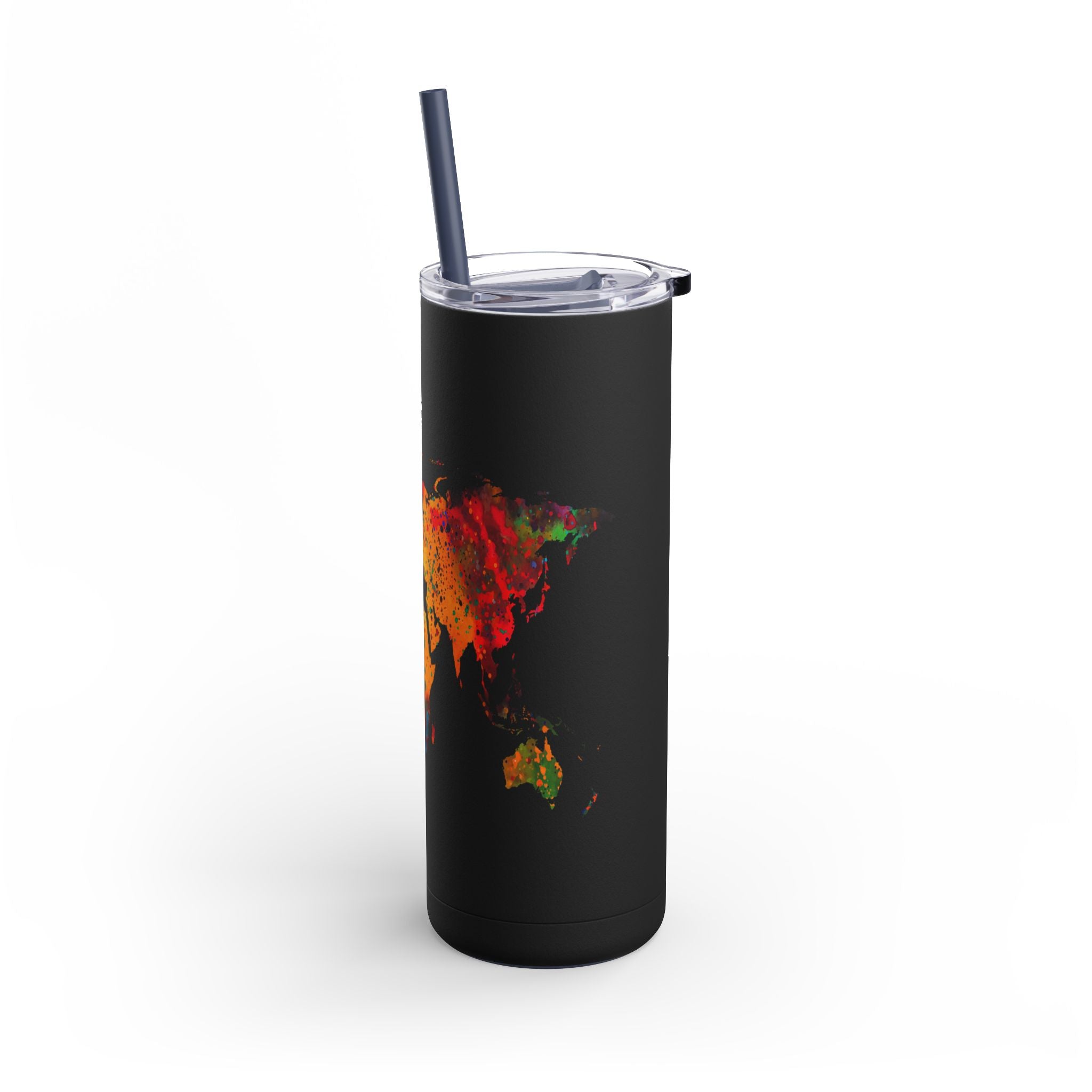Travel-Ready Matte Tumbler: Sleek & Practical