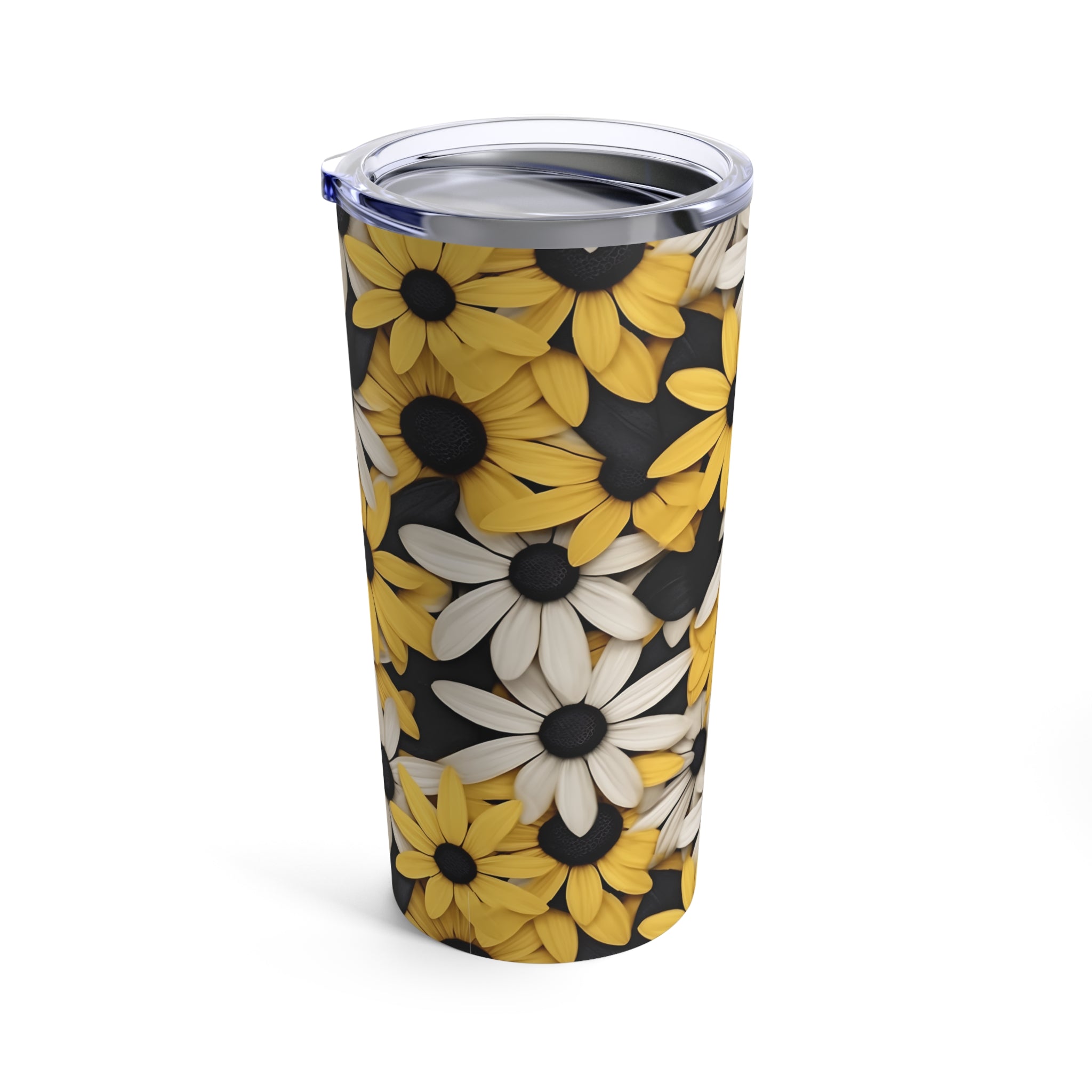 Elegant Bloom Tumbler - 20oz