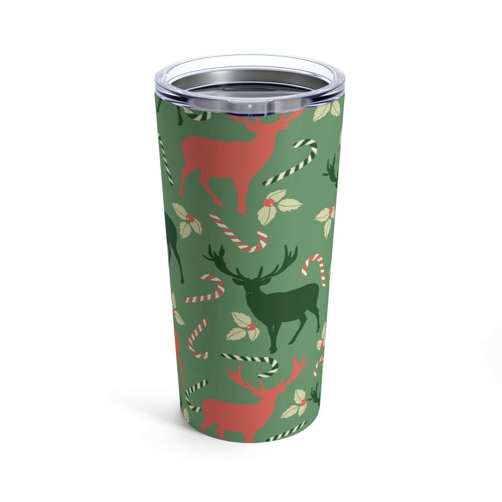 20oz Vibrant Christmas-Themed Tumbler