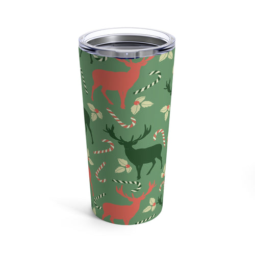 20oz Vibrant Christmas-Themed Tumbler