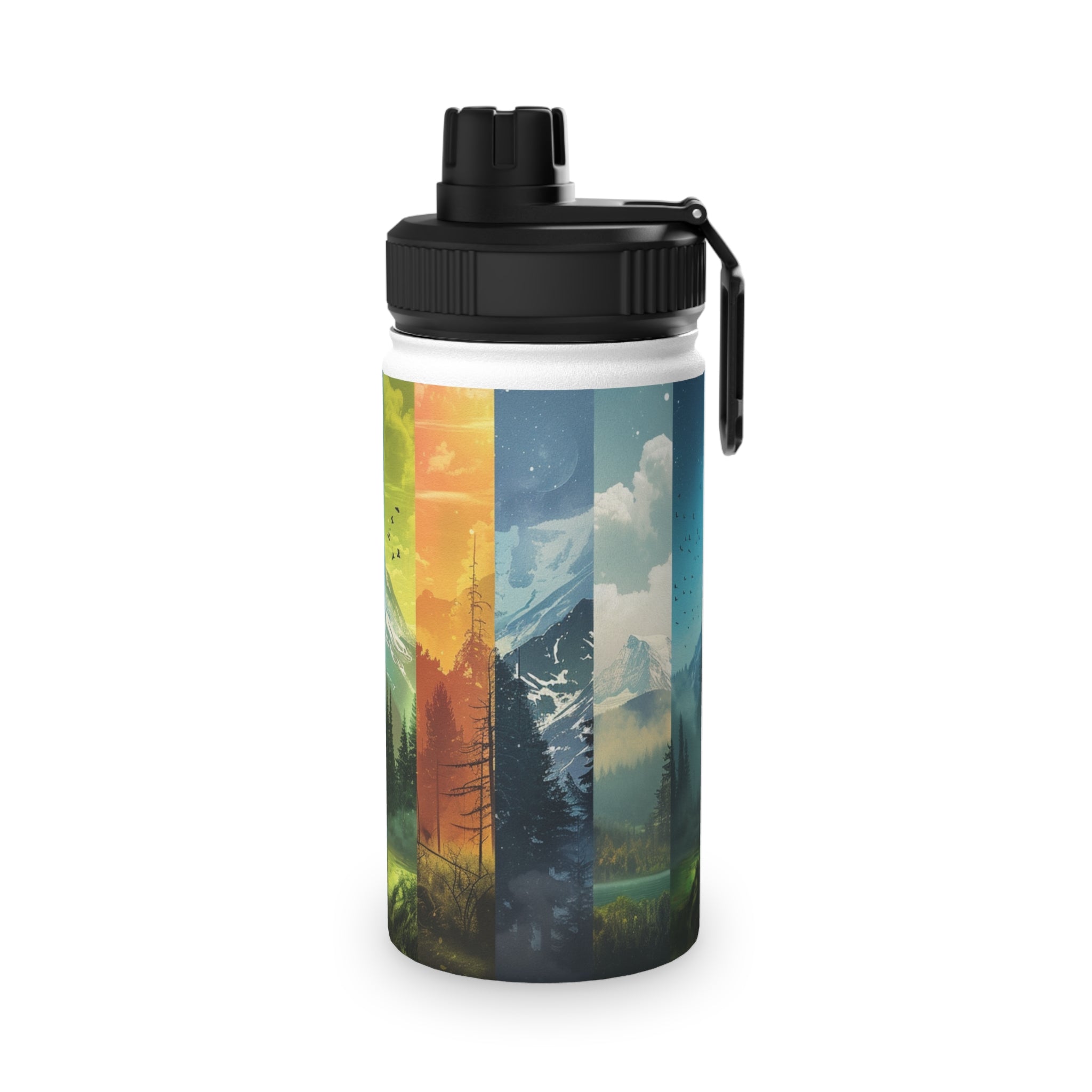 Stainless Steel Water Bottle, Sports Lid