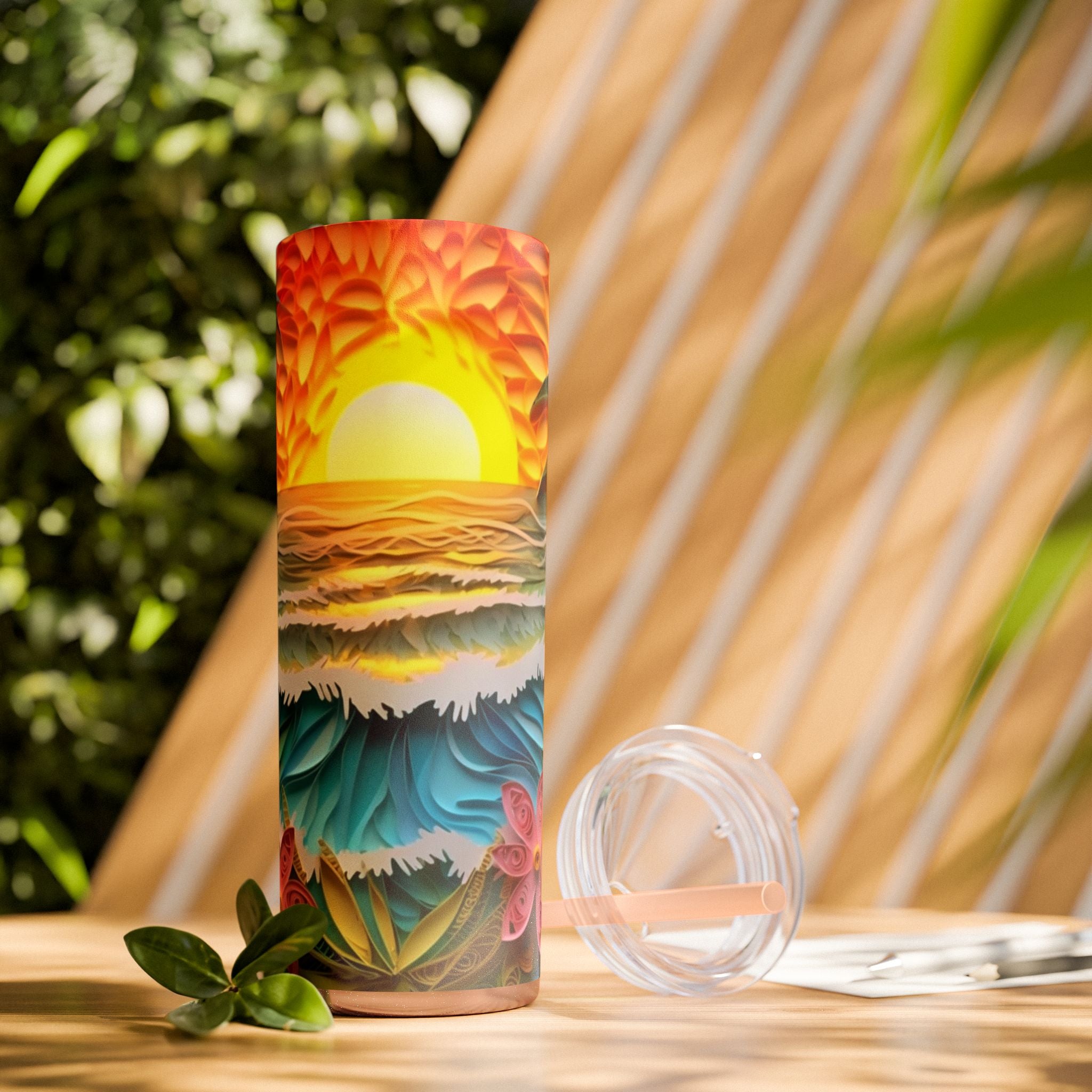 Sunset Bliss: Your New Favorite Tumbler