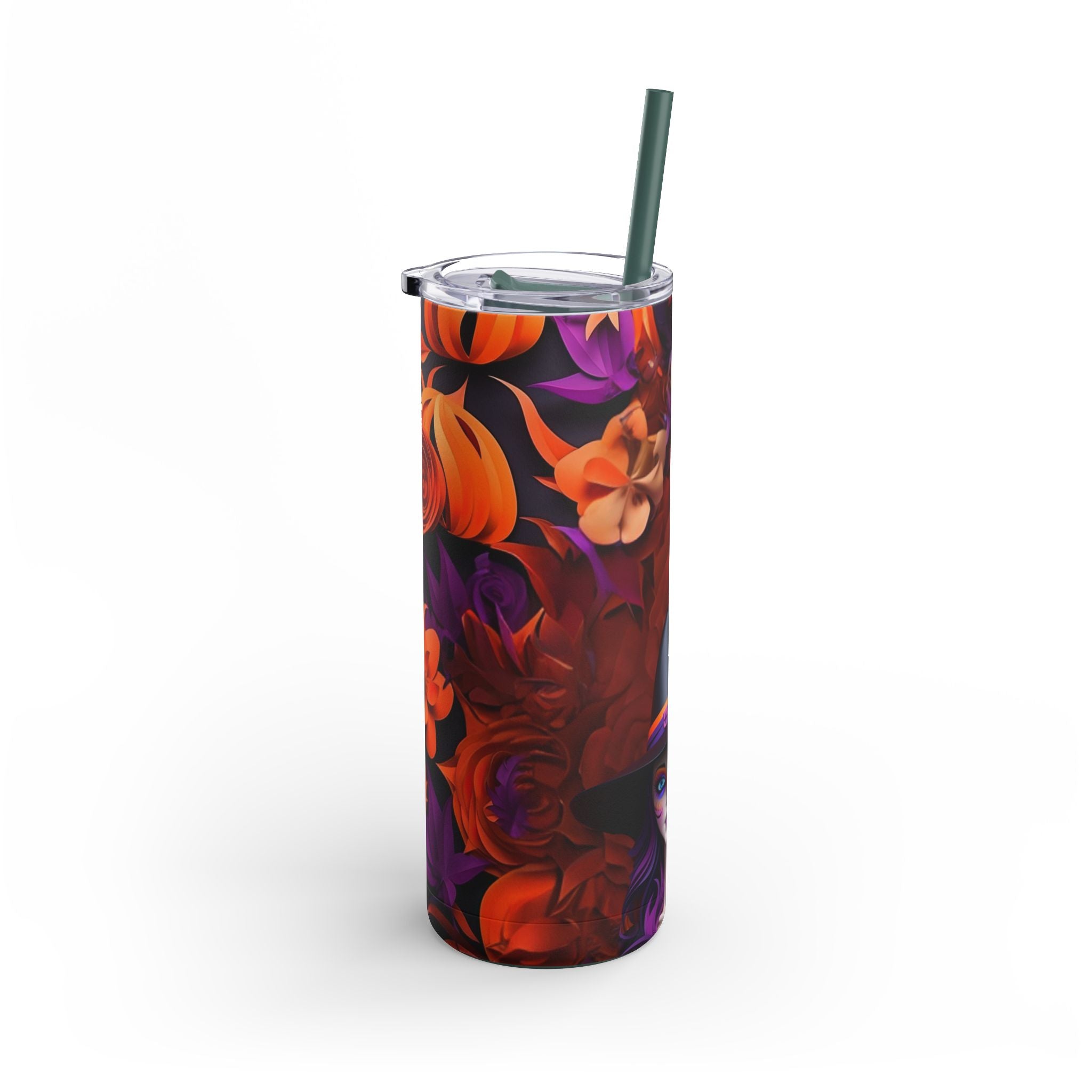 Boo-tifully Practical Tumbler for Spooky Sips