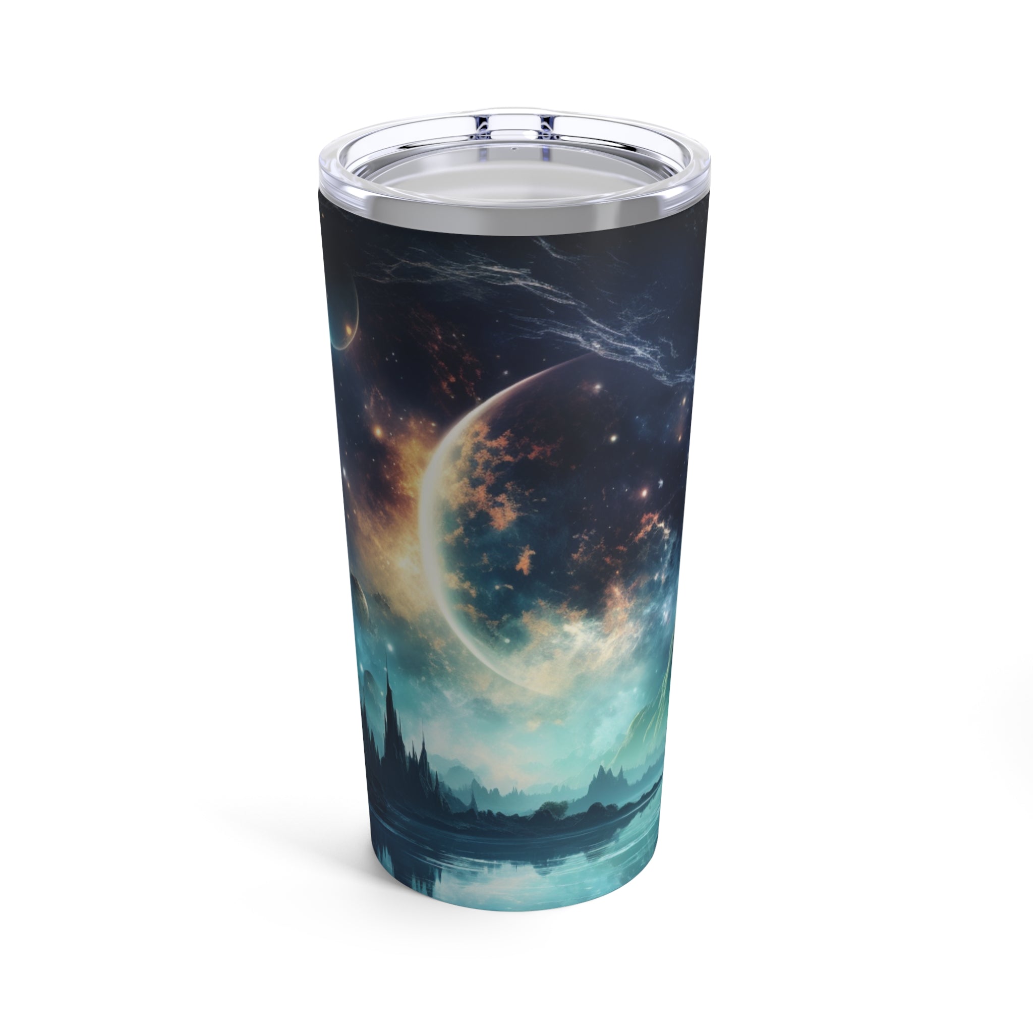 20oz Tumbler with Moonlit Mountain Magic