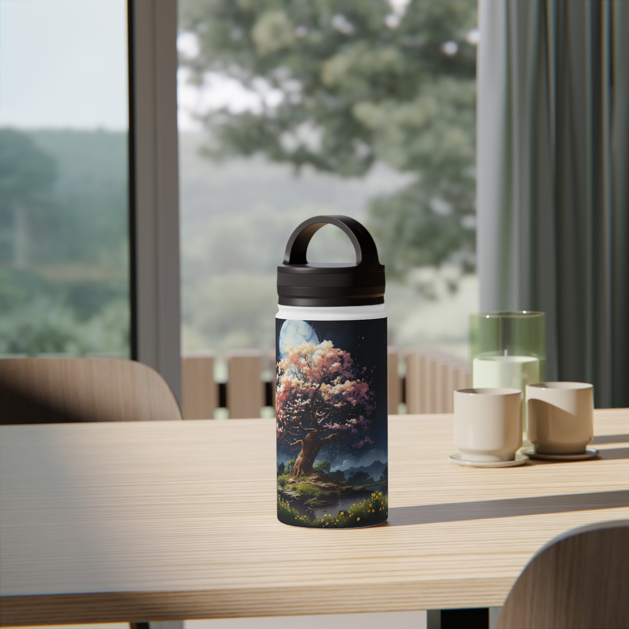 Moonlit Adventure Bottle: Stainless Steel