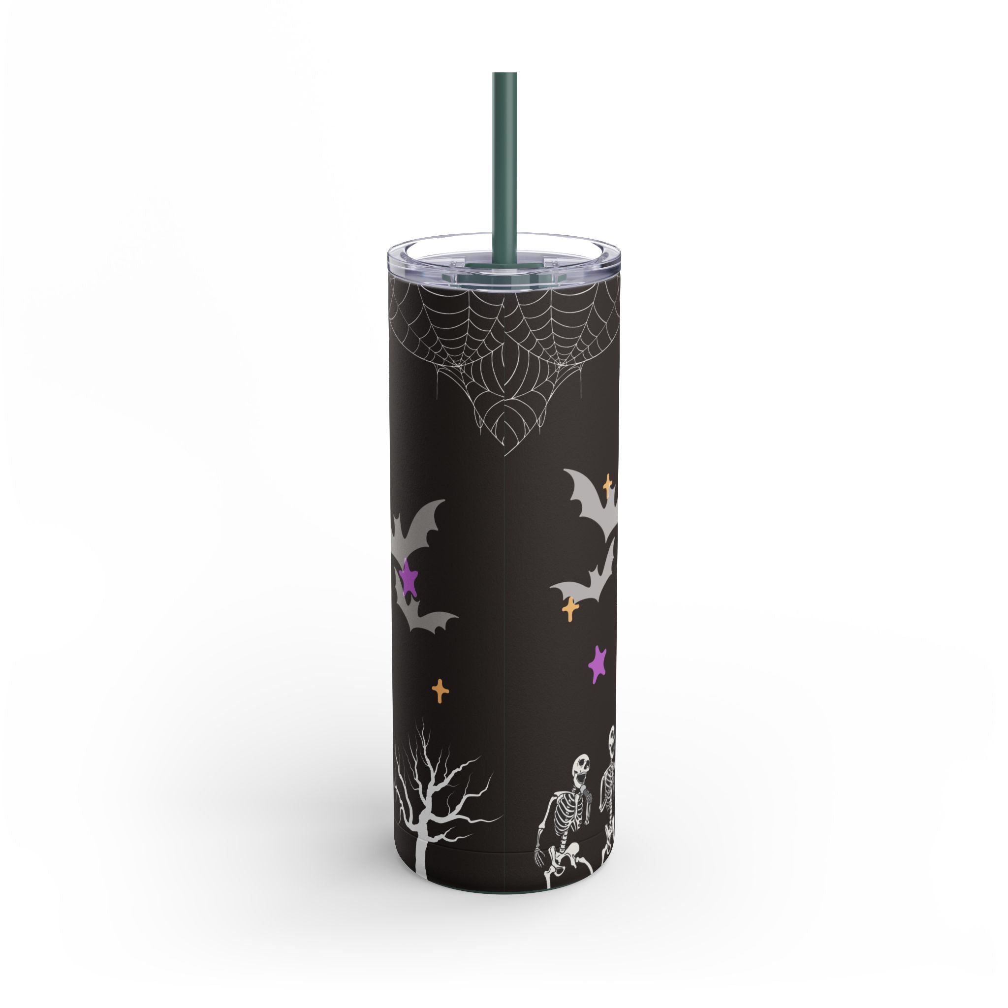 Haunted Pumpkin Tumbler for Chilly Nights