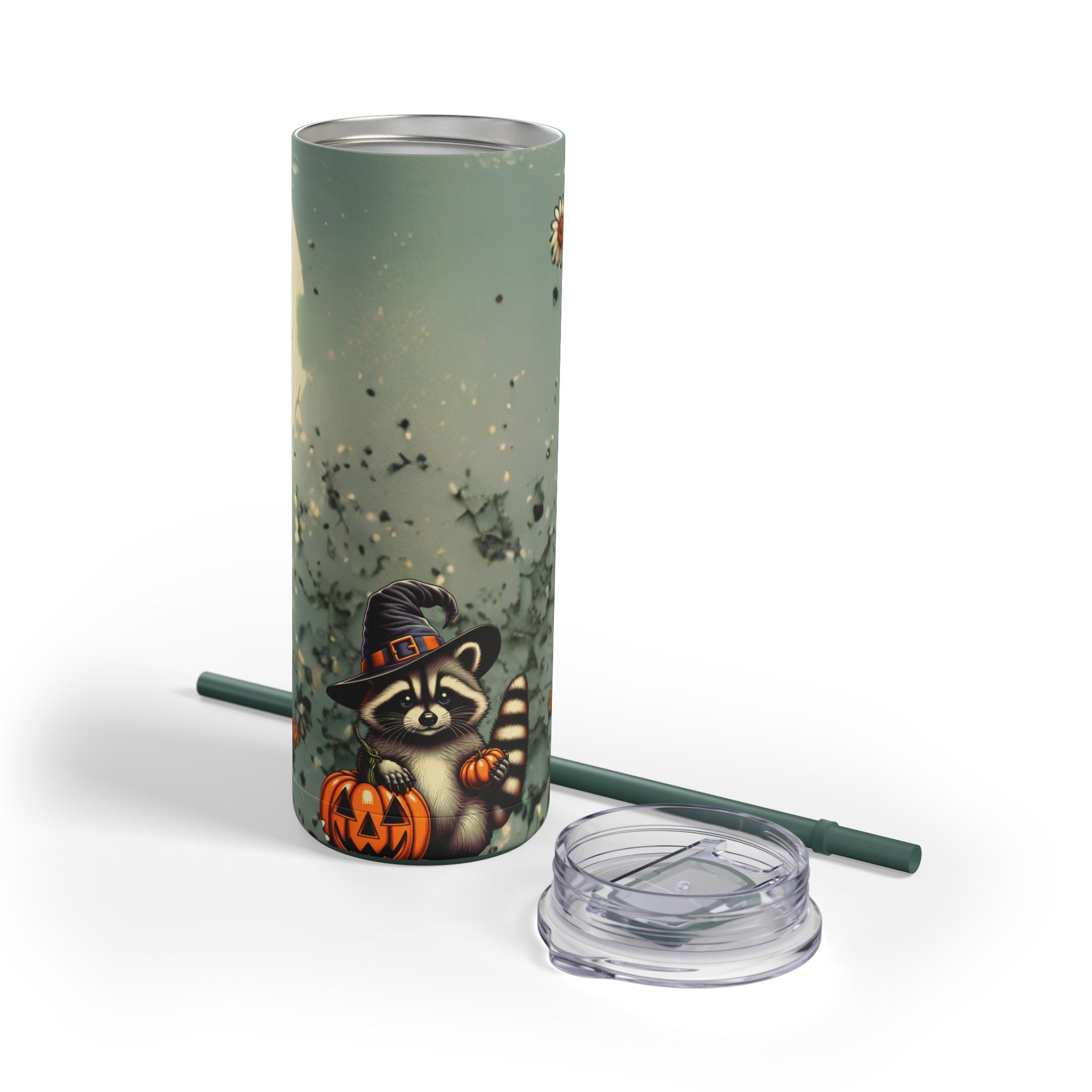 Spooky Slim Tumbler for Halloween Sips