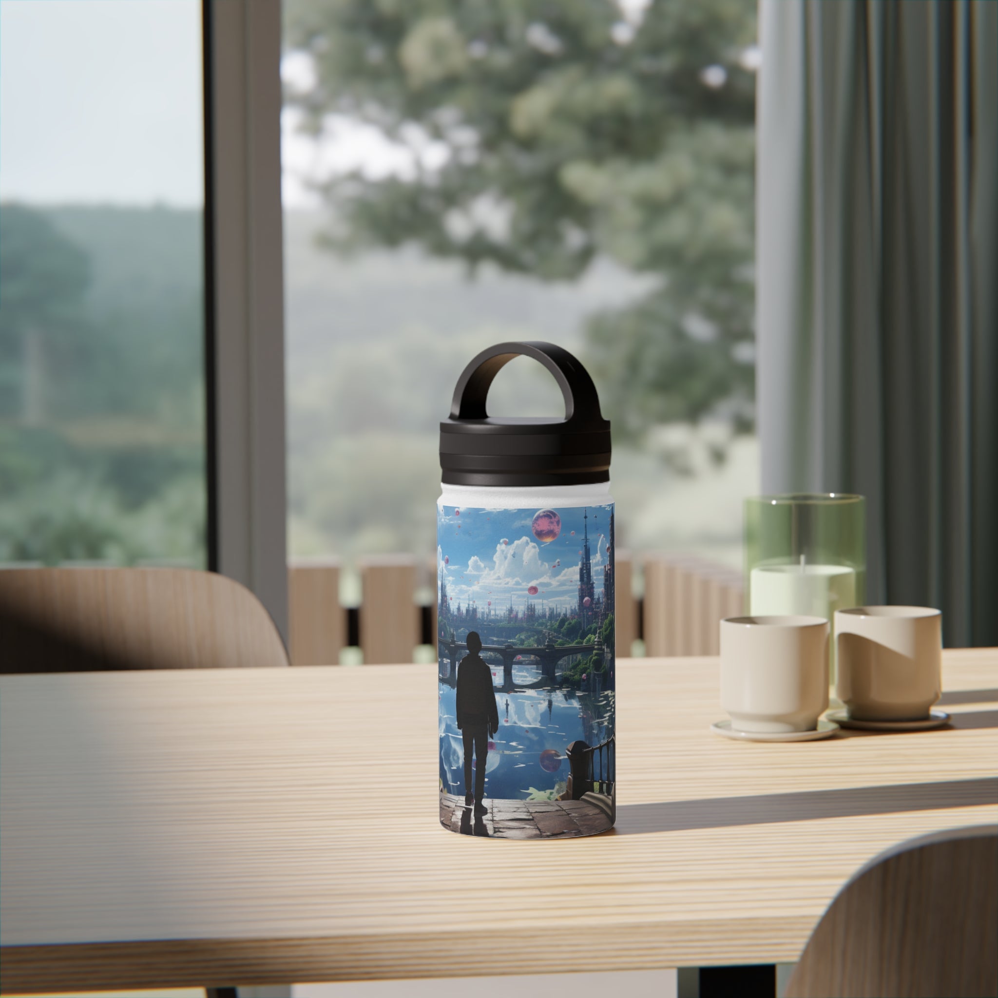 Peaceful Holiday Stainless Steel Bottle