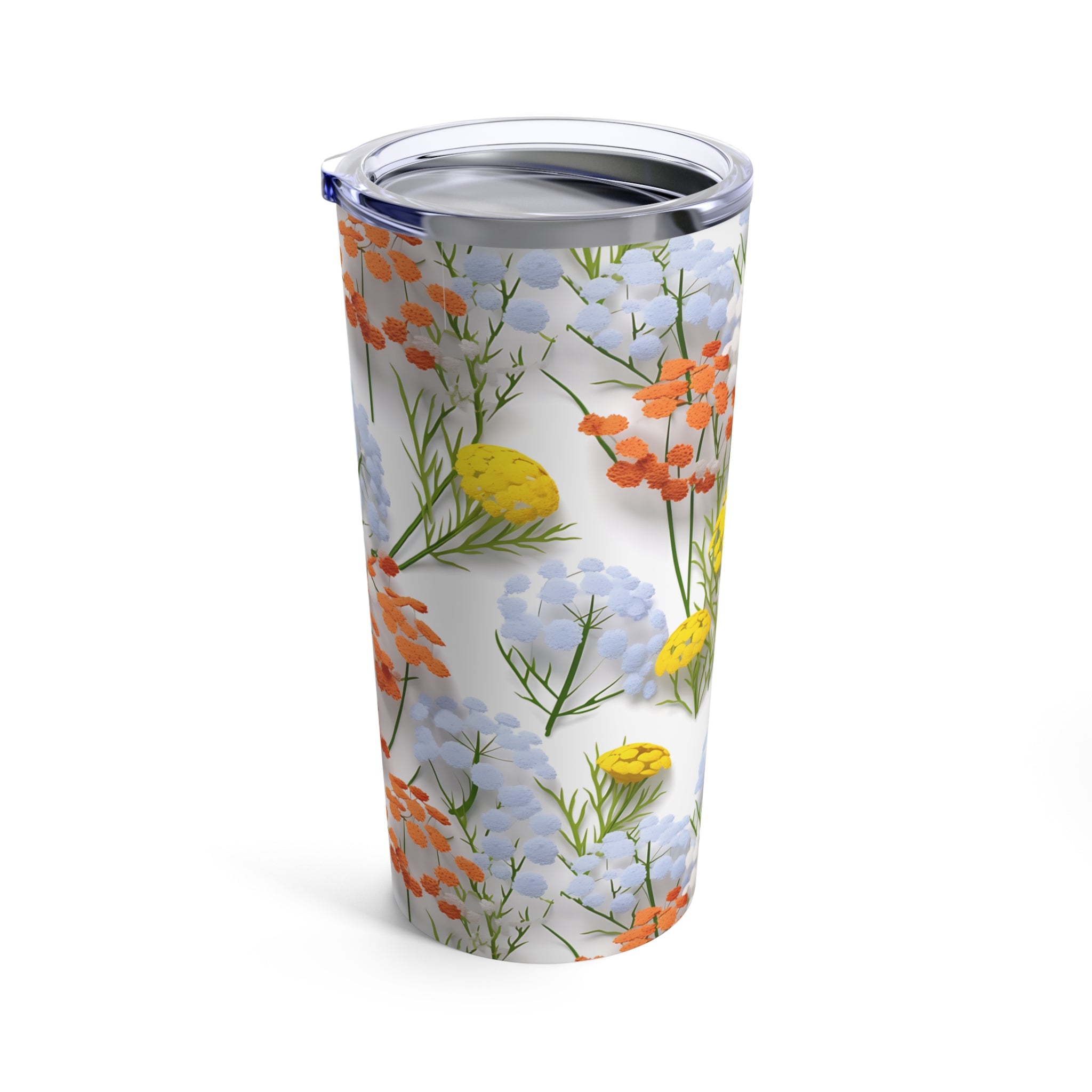 Floral Harmony Tumbler - 20oz