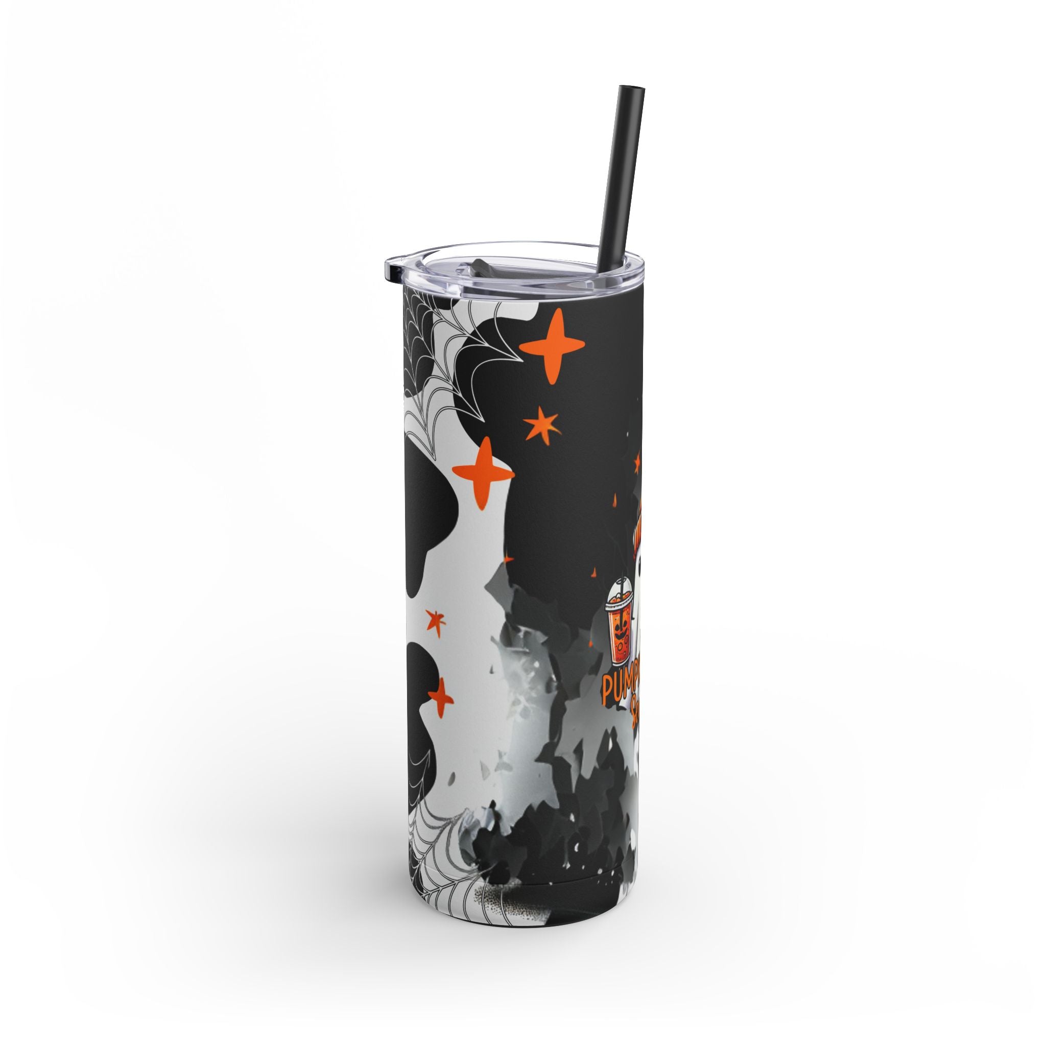 Spooky Pumpkin Tumbler for Fall Sips