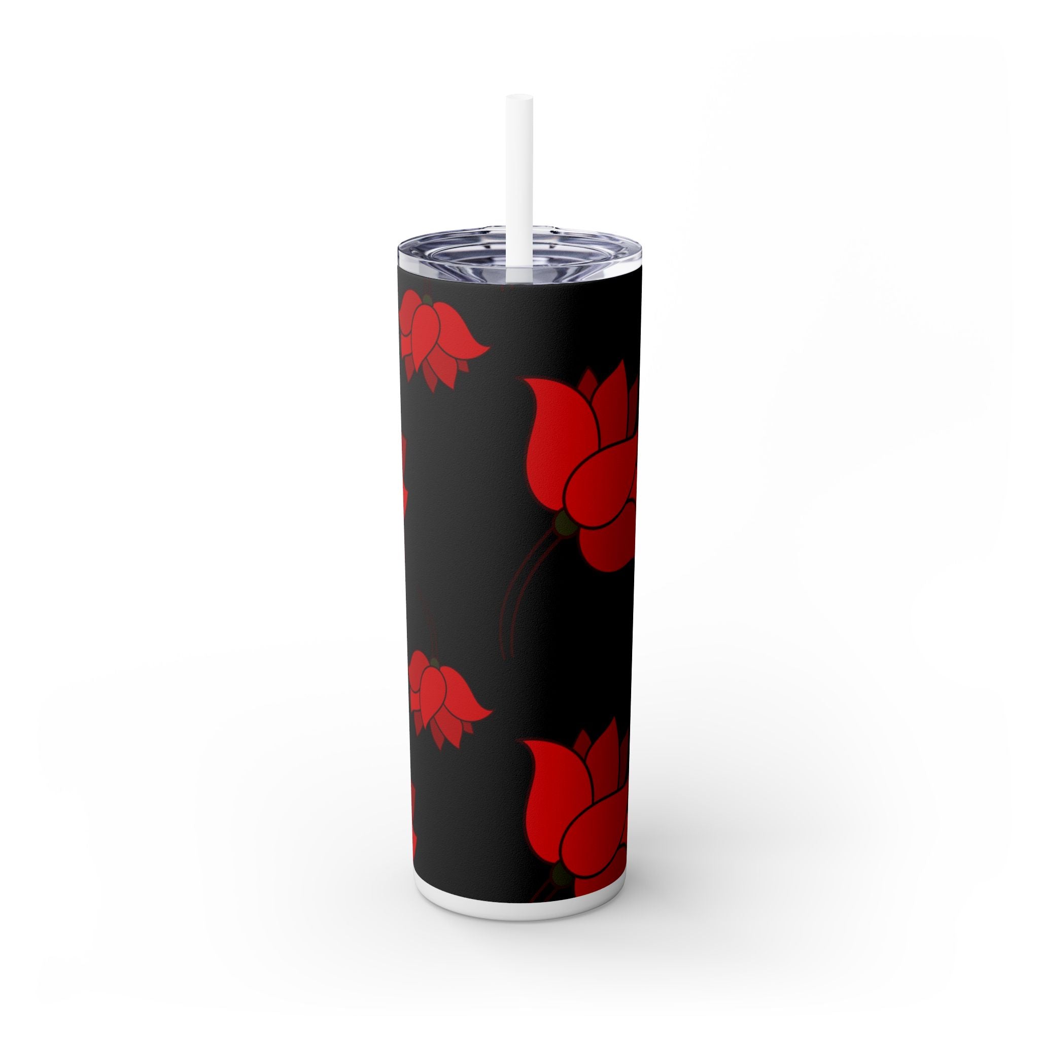 Skinny Tumbler with Straw, 20oz