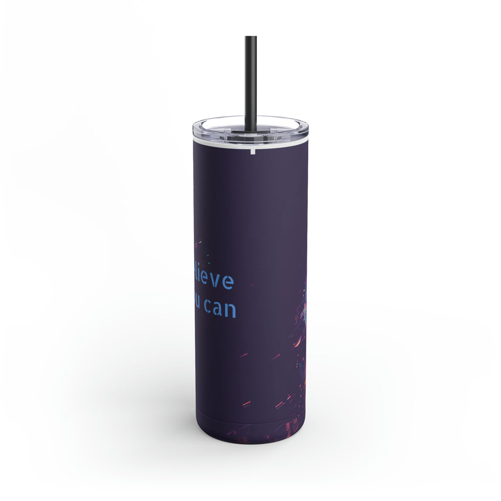 Skinny Matte Tumbler, 20oz- sport