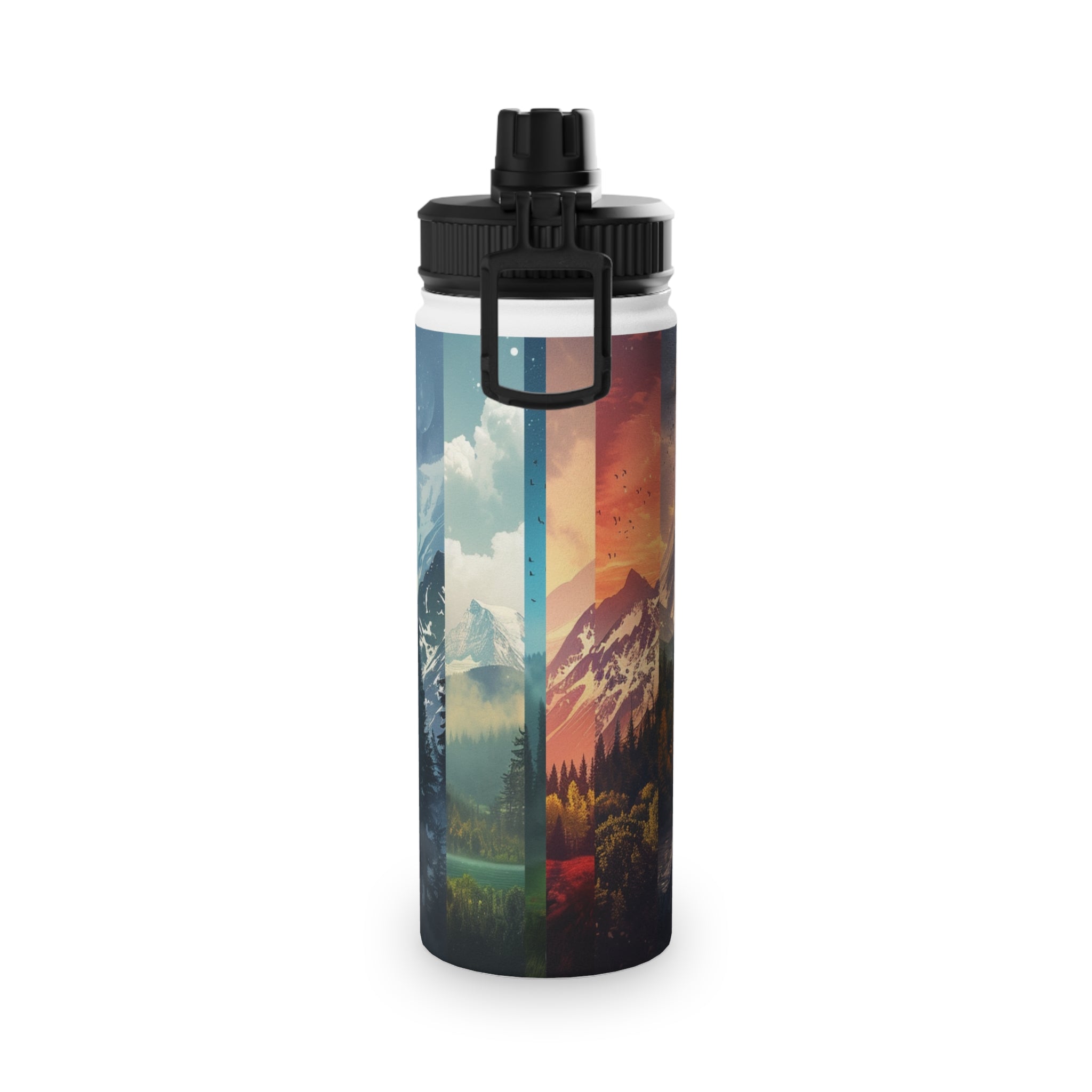 Stainless Steel Water Bottle, Sports Lid