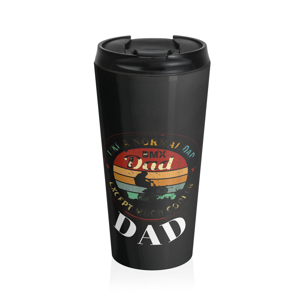 Dad's Daily Brew: 15oz Travel Mug for Busy Lives