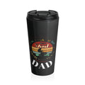 Dad's Daily Brew: 15oz Travel Mug for Busy Lives