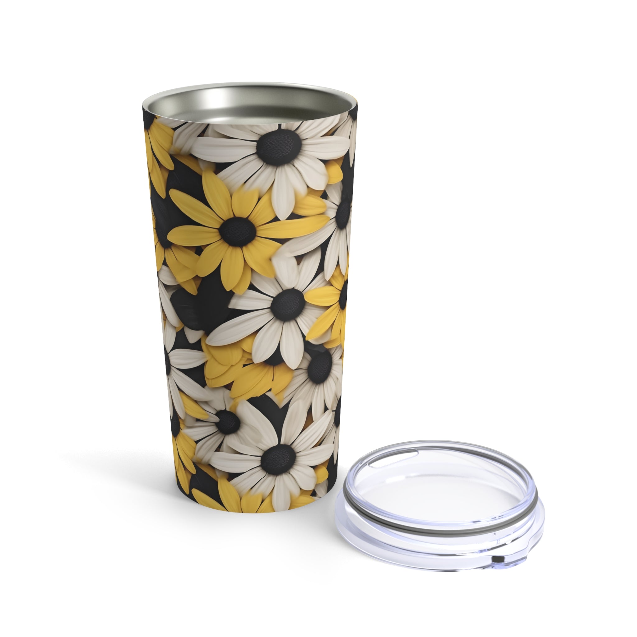 Elegant Bloom Tumbler - 20oz