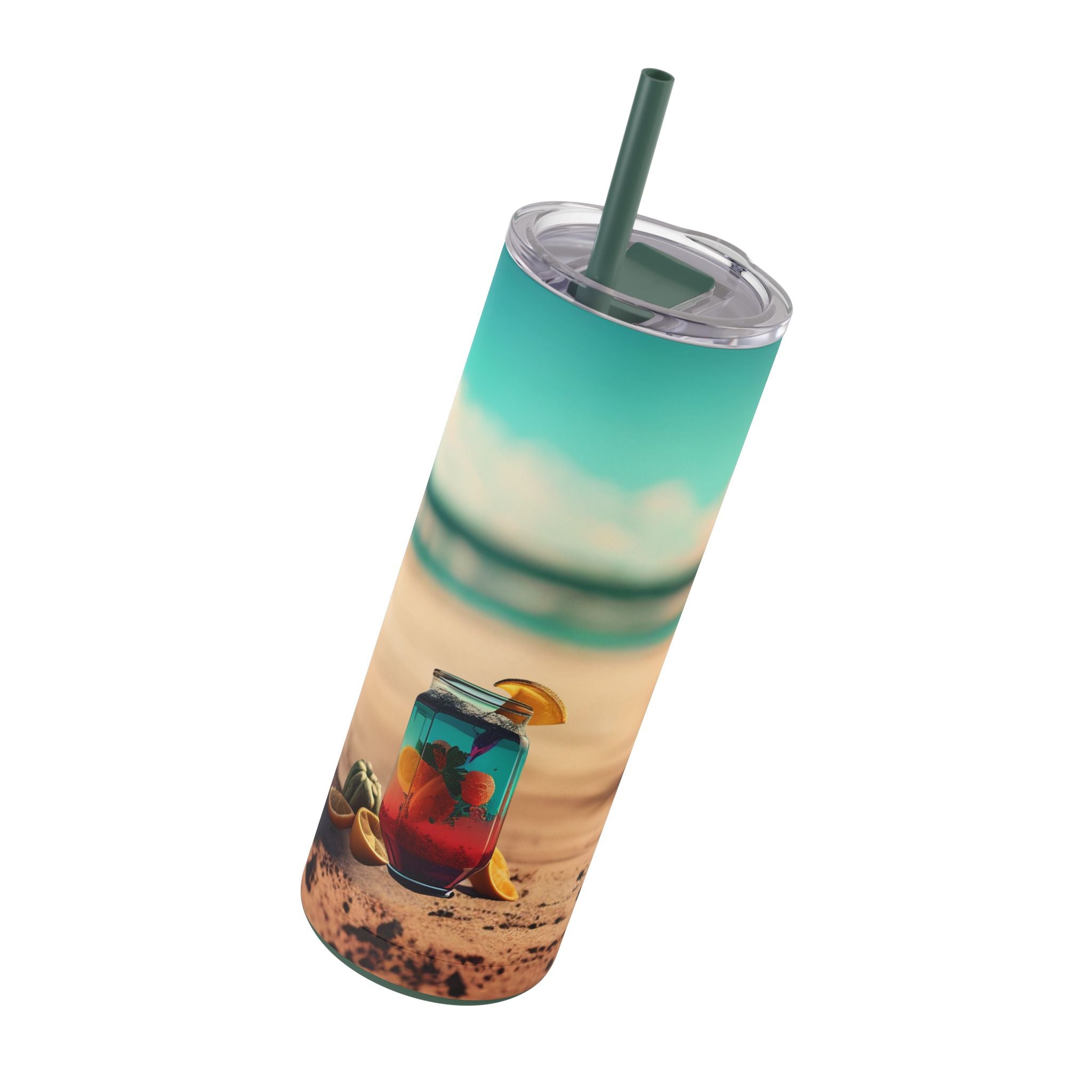 Beach Bliss: 20oz Skinny Tumbler