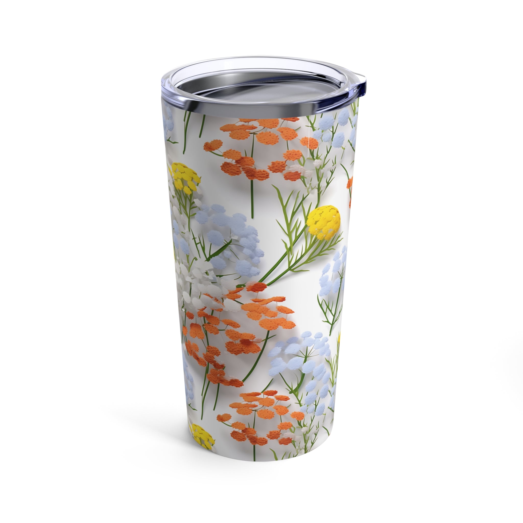 Floral Harmony Tumbler - 20oz