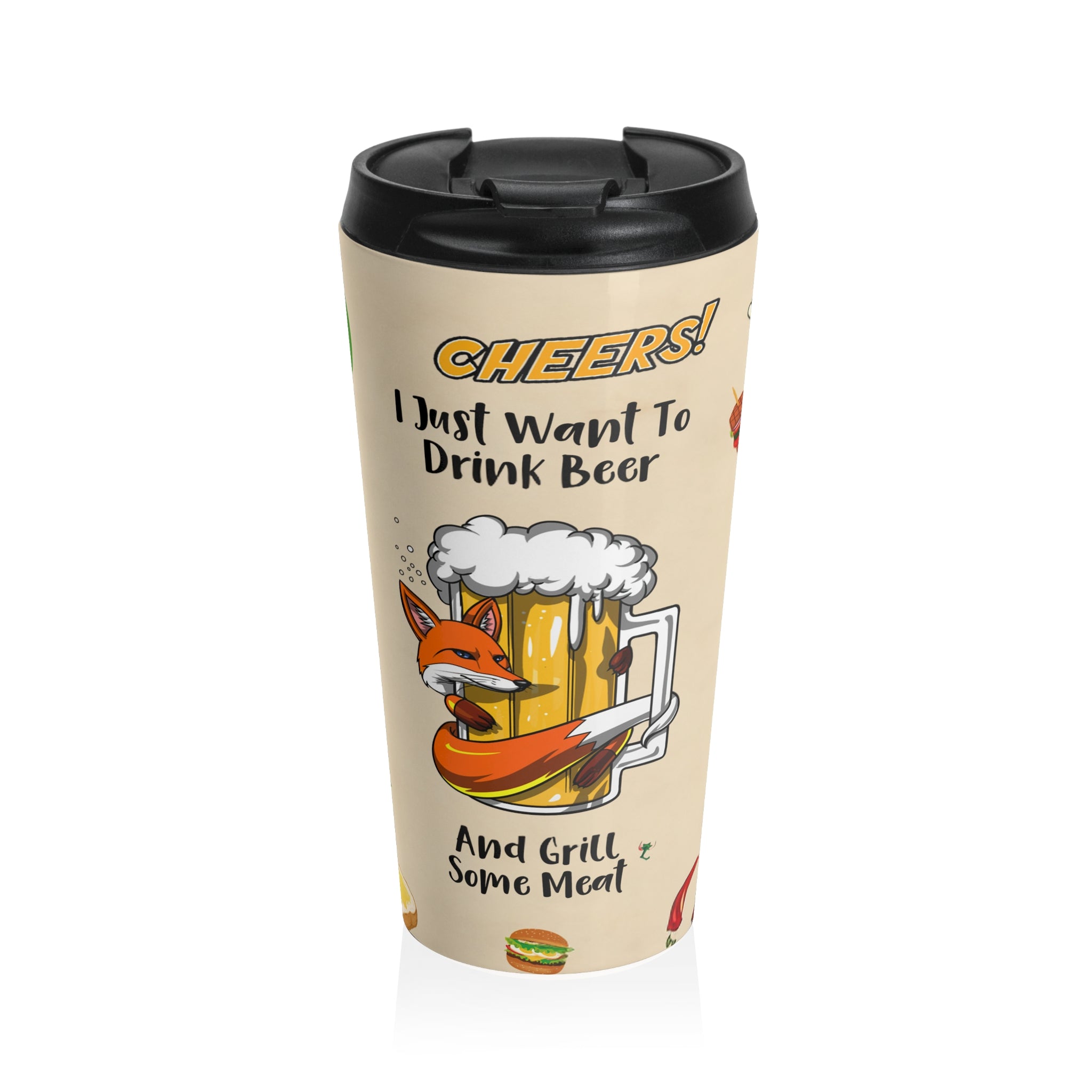 Cheers On-the-Go: 15oz Beer Mug