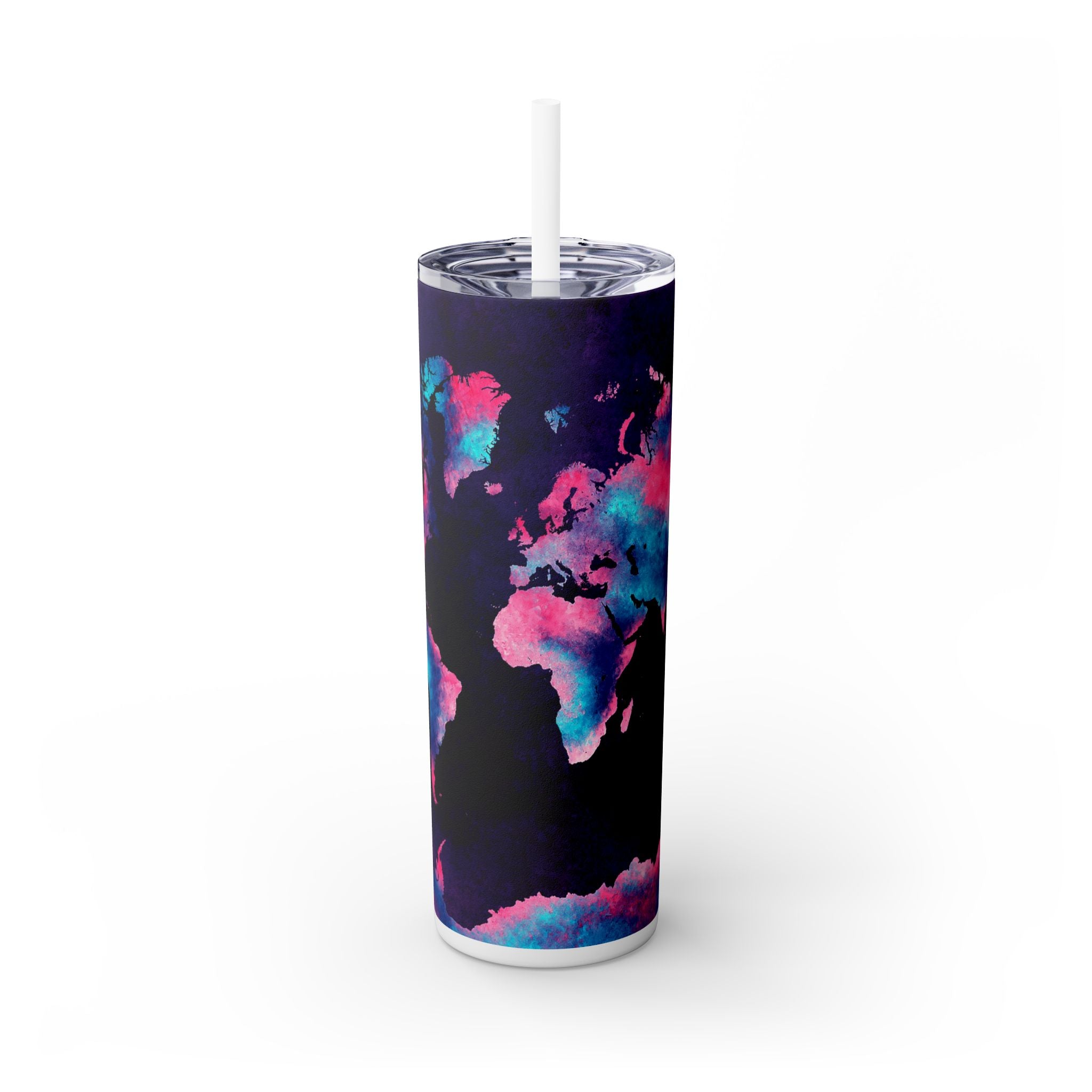 Skinny Tumbler with Straw, 20oz