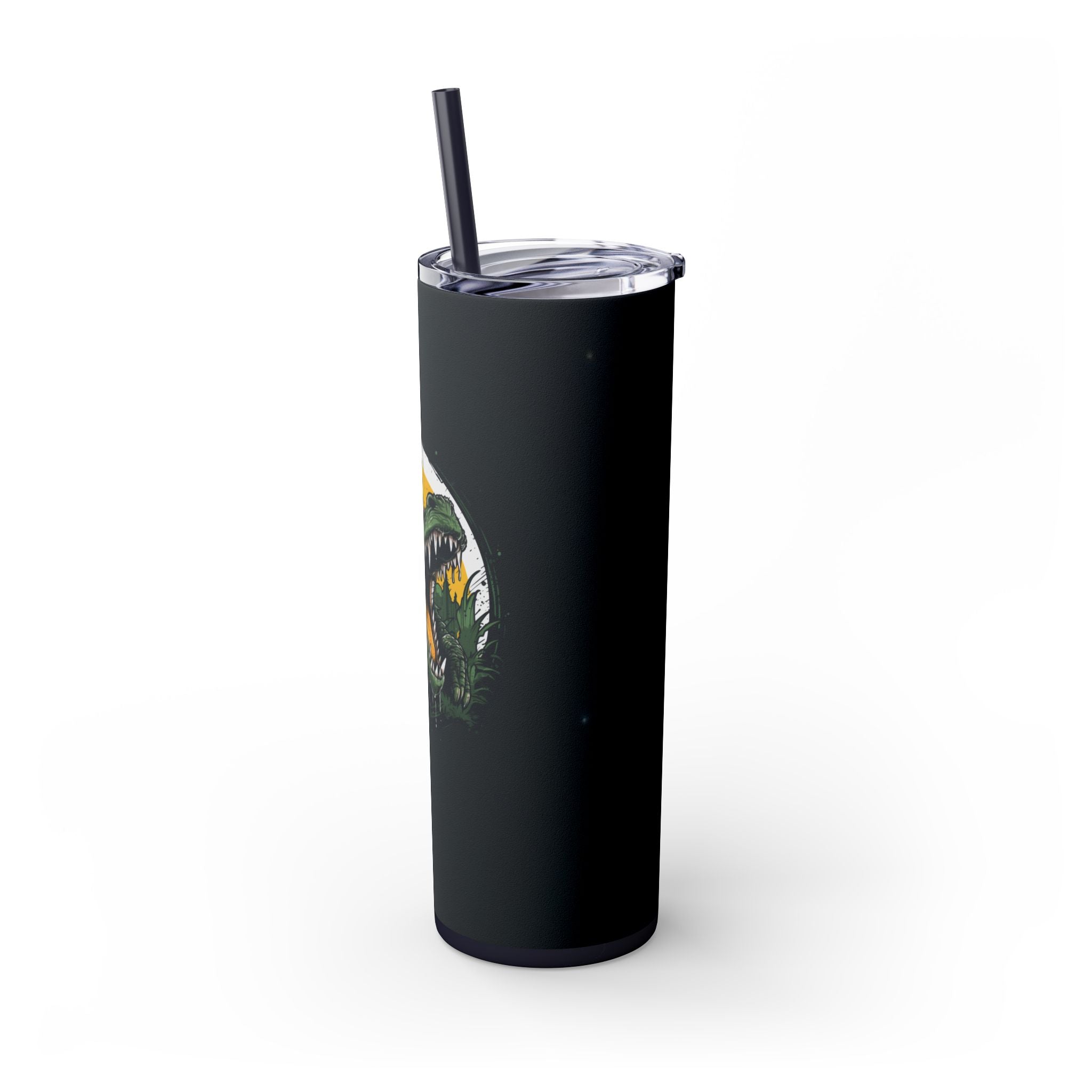 20oz Skinny Tumbler: Crocodile Print for Every Sip