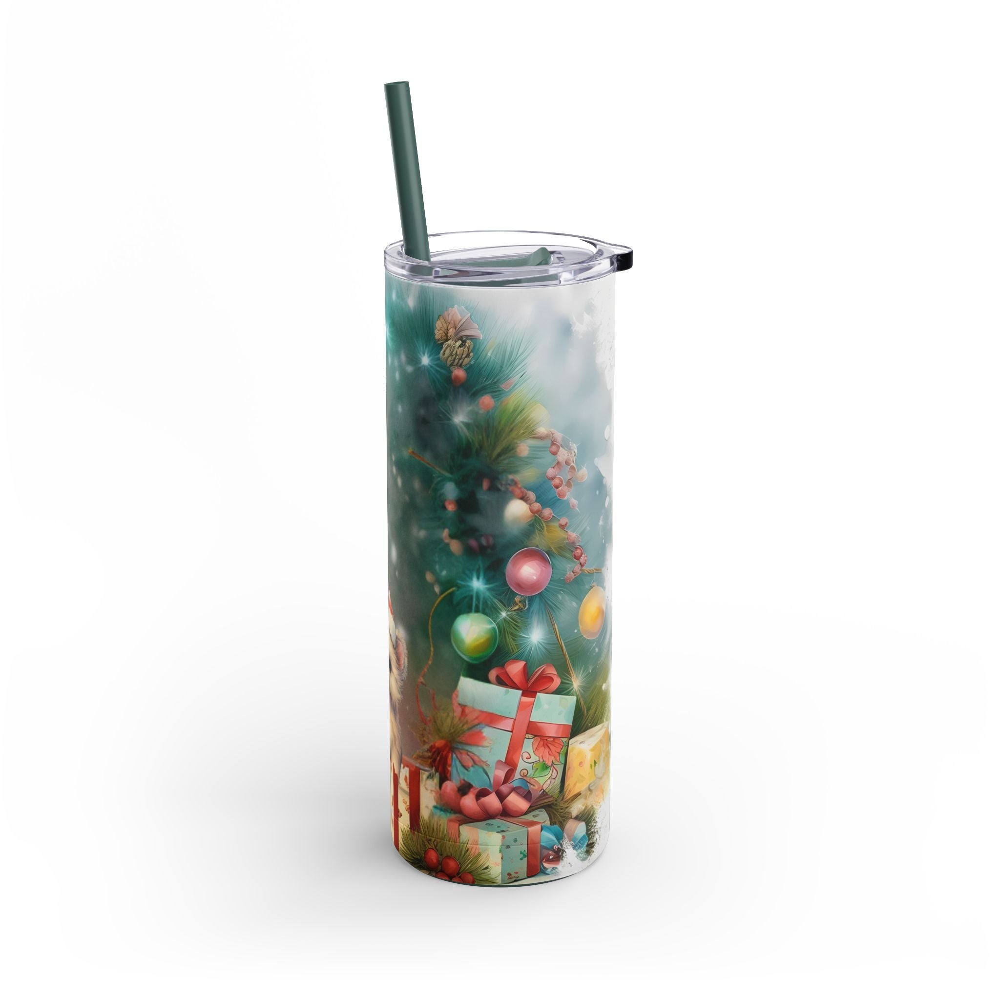 FestiveFrost: Sleek Tumblers for Seasonal Sips