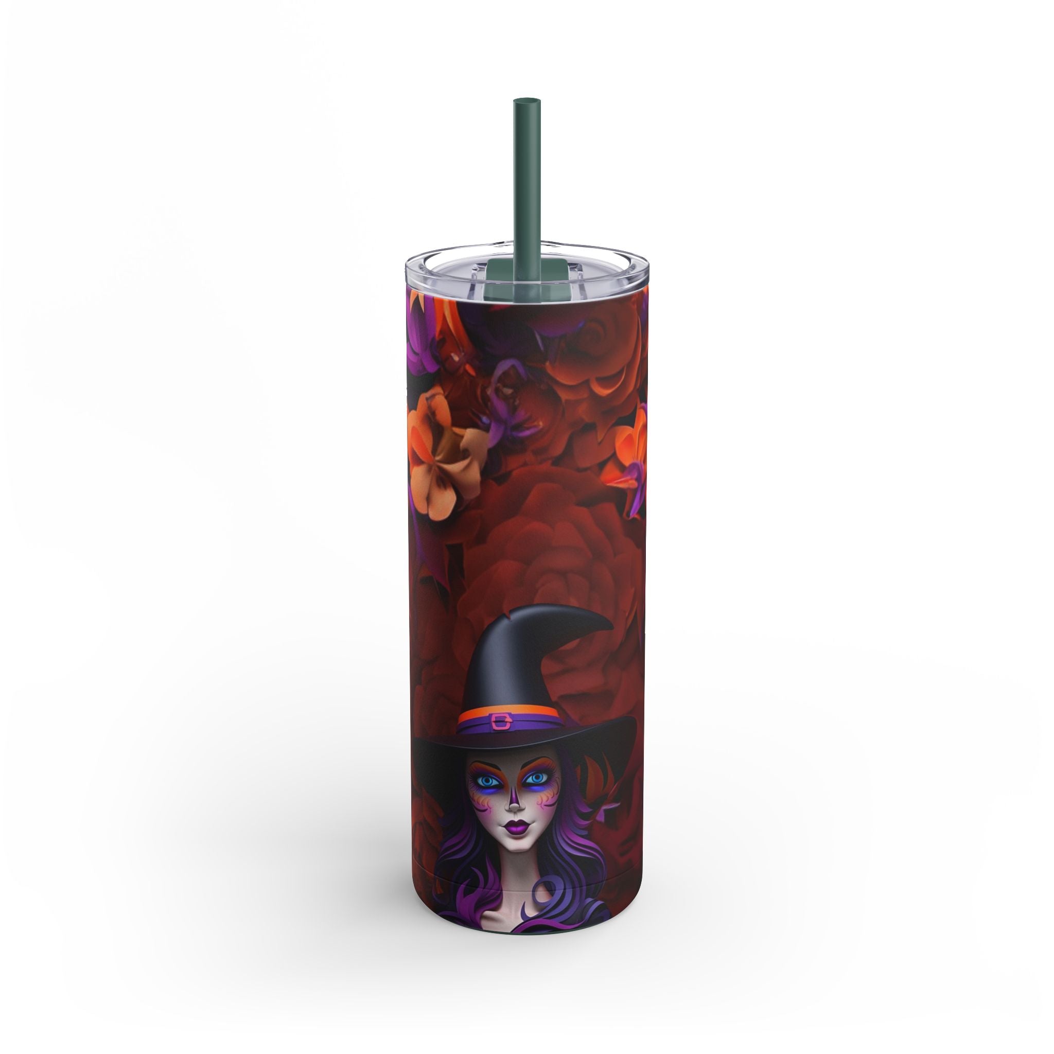 Boo-tifully Practical Tumbler for Spooky Sips