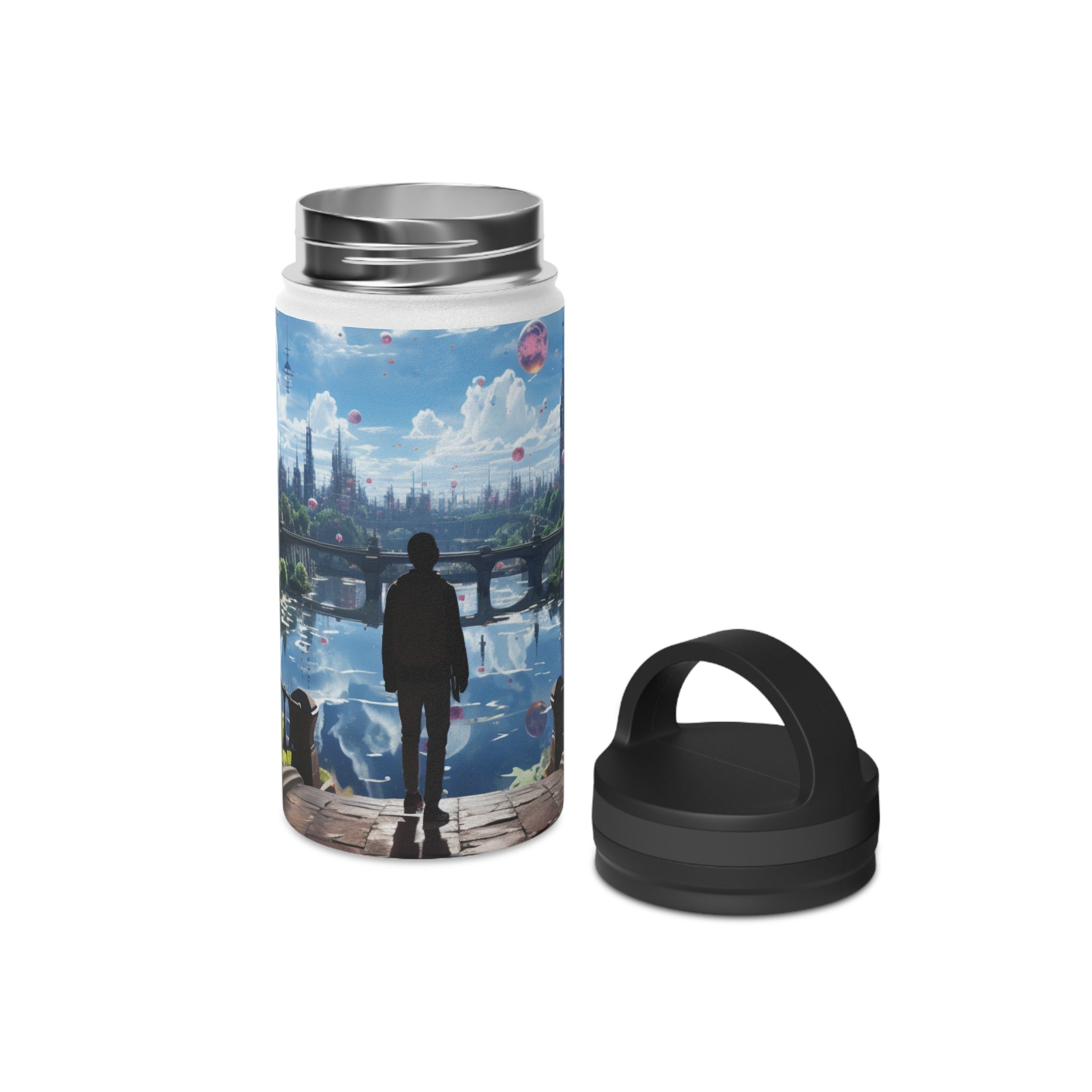 Peaceful Holiday Stainless Steel Bottle