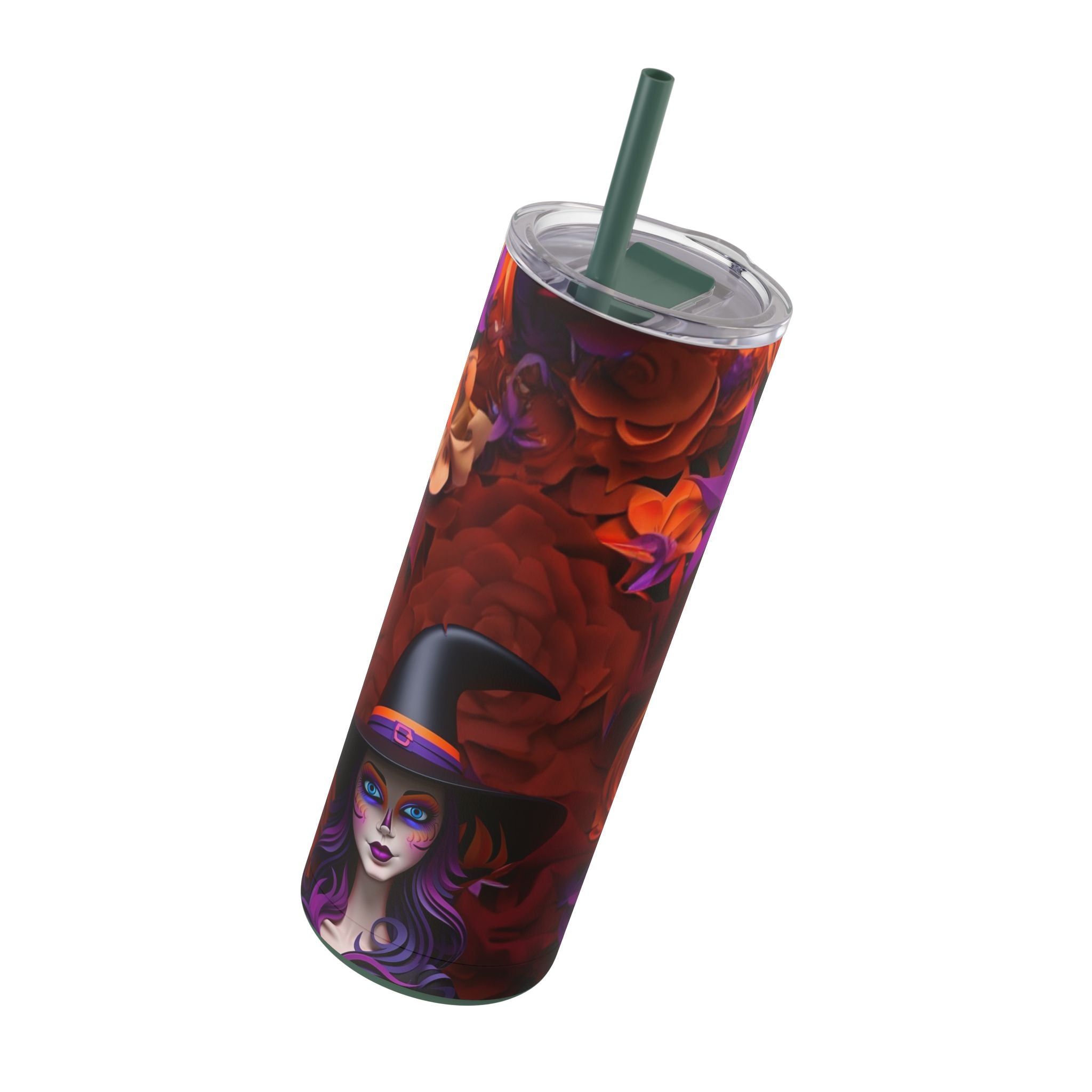 Boo-tifully Practical Tumbler for Spooky Sips