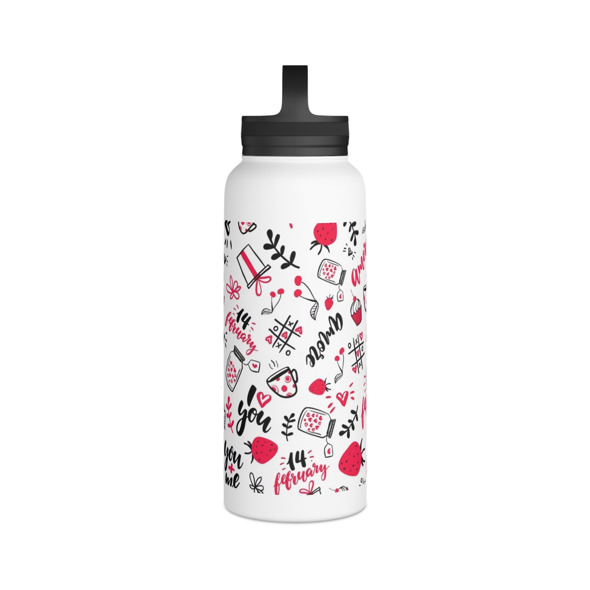 Love on the Go: Stylish Water Bottle