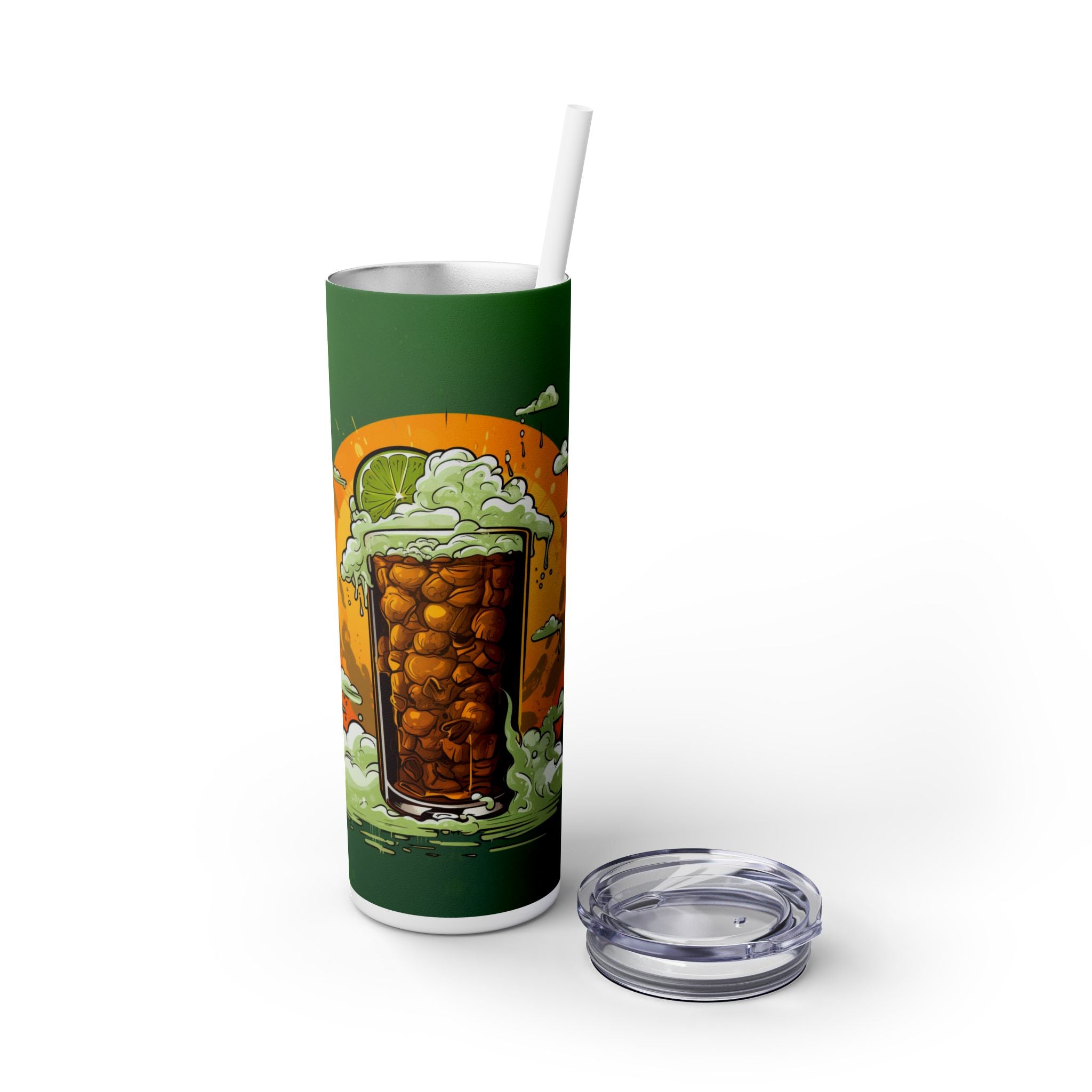 Skinny Tumbler with Straw, 20oz